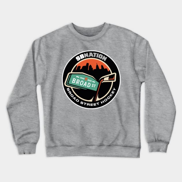 BSH logo Crewneck Sweatshirt by Broad Street Hockey